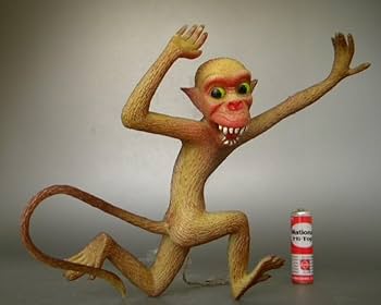 Amazon.co.jp: 当時物 60's 怪奇サル お化け MONKEY 吊り下げ ゴム製 Amazon.co.jp: 当時物 60's 怪奇サル お化け MONKEY 吊り下げ ゴム製